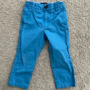 EUC Mini Boden Preppy Blue Khakis 3T